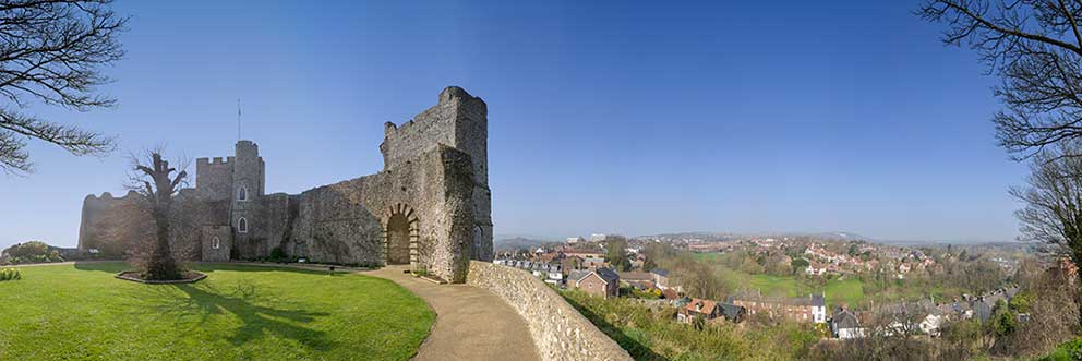 Nat-West Lewes-Castle Large Scale Panoramic Photography Sussex Kent image