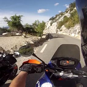 Motorcycling French Alps